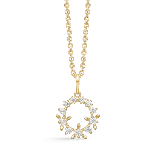 StvringDesign14ktGuldCirkelVedhngmedZirkonia76242062-31