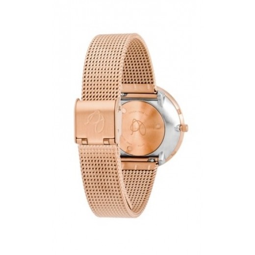 Arne Jacobsen Roman Armbanduhr ø40, Rosé/Rosé Mesh