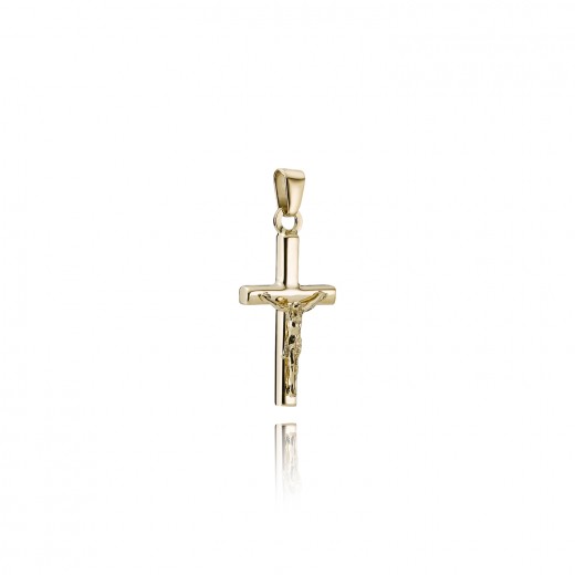 BNH14ktGuldStolpeKorsmedJesus13x21mmKS14006LJ-31