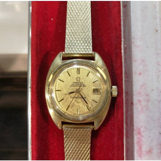 OmegaConstellationLadyAutomatikChronometer14ktGuldStl-31