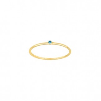 Siersbl8ktGuldRingmedBlZirkon10830370300183037CZ3-20