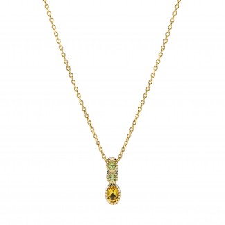 LundCopenhagen8ktGuldColliermedCitrinogPeridot302119328-20