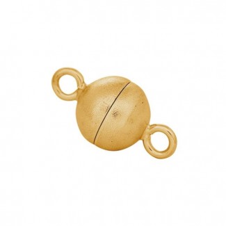SiersblRhodineretForgyldtMatMagnetPerlels8mm6170013-20