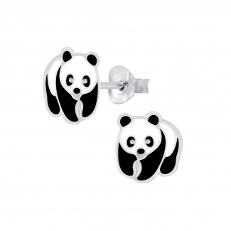 Bidstrup Sølv Børne ørering med Panda 10000971