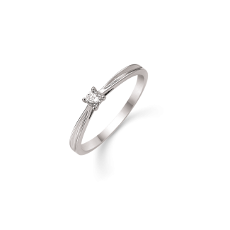 Støvring Design Sølv Ring med Zirkonia 12223625