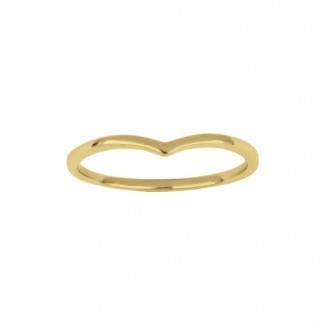 Nordahl Jewellery Forgyldt V-Ring Nice52 10253235948