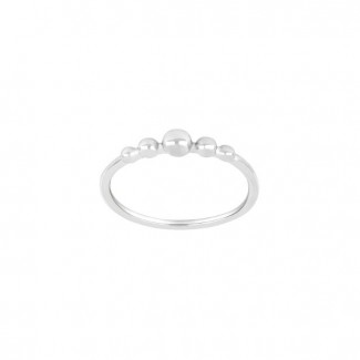 Nordahl Jewellery Sølv Ring med Små Kugler Beadit52 10253330950