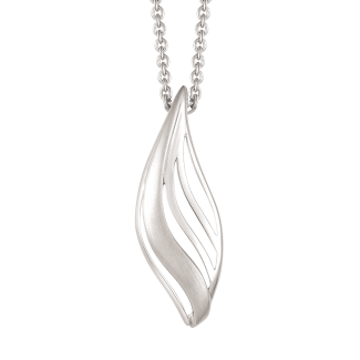 Støvring Design Sølv Halskæde med Dråbeformet Vedhæng 16237056