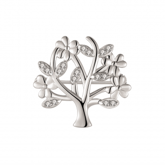 Støvring Design Sølv Broche med Livets Træ 17249042