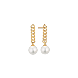 Støvring Design 8kt Guld Ørestik med Ferskvands Perle 60242508