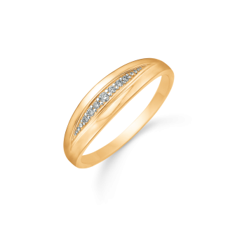 Støvring Design 8kt Guld Ring med Zirkonia 62323006