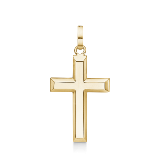 Støvring Design 8kt Guld Kors Vedhæng 14x23mm 64242982