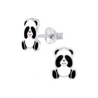 Bidstrup sølv børne ørering med panda 10009215